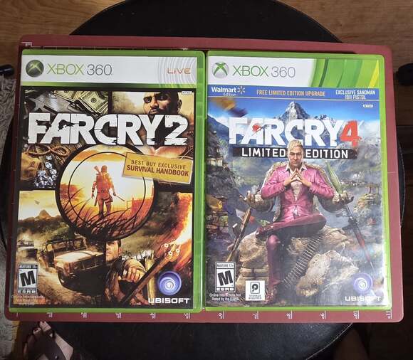 Other - Far Cry 2, 4 Limited Edition Xbox 360 Lot